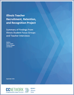 CONTINUOUS IMPROVEMENT OF A STATEWIDE PLAN FOR TEACHER RECRUITMENT, RETENTION, AND RECOGNITION REPORT